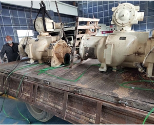 鶴煤集團登?？諌簷C大修項目現(xiàn)場